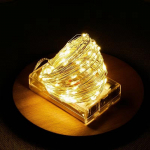 LED styginių lemputė 10M 5M 2M Fairy Lights Home 2024 m. Kalėdų vestuvių vakarėlio dekoravimas 3*AA baterijomis 5M 50LED