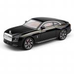 1/24 &bdquo;Rolls-Royce Spectre&ldquo; lydinio skalės automobilio modelis, metalinis, miniatiūrinis automobilio garso ir &scaron;viesos kolekcijos transporto priemonė, vaikų žaislinis automobilis, dovana juoda