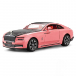 1/24 Rolls-Royce Spectre Lydinio Liejinio Žaislinio Automobilio Modelis Garsas ir &Scaron;viesa Atgal Traukiamas Vaikų Žaislas Kolekcionuojami Daiktai Gimtadienio Dovana rožinė