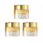 TSUBAKI Premium EX remonto kaukė 180g ARBA 180g+150g papildymas su pompa (4 Parinktys) 180g x 3PCS