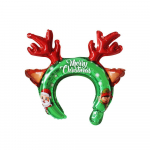 2024 Kalėdų vakarėlio balionai Kalėdų Senelis Smūgiuojamas pagaliukas Baliono galvabandis Plaukų juosta Folinis balionas Laimingų Naujųjų Metų Kalėdinės dekoracijos as shown