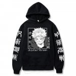 Jujutsu Kaisen džemperis vyrams moterims kasdienis unisex gatvės mados džemperiai rudens žiemos drabužiai XXXL rožinė