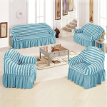 Sofa užvalkalas pagalvėlė sofos uždangalas plaunamas pilnas paketas vienvietis universalus elastingas tampomas lengvai uždedamas baldų apsauga 1 Seater 90-140cm