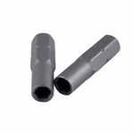 Atsuktuvo antgalio adapteris mikro įdėklai 6,35 mm 1/4 colio adapteris prie 4 mm &scaron;e&scaron;iakampio laikiklio one size