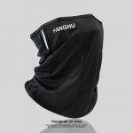 Dviračių kaukės Galvos apdangalai Bandana Galvos apvyniojimas Veido &scaron;alikas Kaukė Kaklo balaklava Kvėpuojanti Lengva Vėsi vėjo Lauko žygiai Ledo &scaron;ilko kaukė 1PCS juoda
