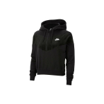 Nike su pusiniu užtrauktuku ir gobtuvu moteri&scaron;kas džemperis juodas CZ1879-010 L