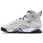 Air Jordan True Flight GS Base Grey Purple Venom Vaikų Sportbačiai &Scaron;viesiai-Bazinis-Pilkas Balta Juoda 343795-052 36