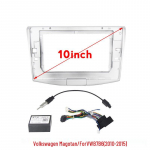 Didelio ekrano Android navigacinė sistema su apdailos laidų pynėmis VW modeliui B6/B7/Magotan/CC (10-15) As shown