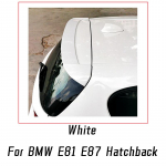 2004&ndash;2012 m. BMW 1 serijos hečbekas E81 E87 116i 120i 118i galinio bagažinės dangčio stogo spoilerio sparno juodas anglies derinimas balta