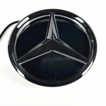 skirta Mercedes benz W204 W205 W213 W177 W176 W218 W253 GLE GLC GLS W206 VITO W447 &Scaron;viečiantis grotelių ženklelis 3D i&scaron;kilęs žvaigždės priekinis emblema GLE-167 2020-2022 sidabras