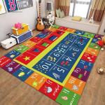 Modernūs vaiki&scaron;ko kambario kilimai Svetainės dekoracija Purus didelio ploto kilimas Plaunamas kilimėlis Poilsio kambario kilimas &Scaron;okinėjimo žaidimo kilimas Miegamojo kilimai 80x120cm