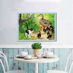 Deimantinis siuvinėjimas Viso ekrano cirkonio paveikslėliai 5D &bdquo;pasidaryk pats&ldquo; deimantų tapyba 20X30CM