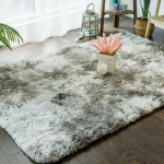 Didelio dydžio Super Mink&scaron;tas Tie-Dye Art kilimų grindų kilimėlis Spalva Pūkuotas kilimėlis Svetainės kilimas Prie&scaron;kambario kilimėlis 120*200cm &scaron;viesiai pilka spalva