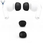 1Suporuokite Apple Airpods Pro ausines, silikoninius pakaitinius ausų antgalius S balta