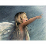 5D Diamond Painting Religions serija Angel Baby Christ Diamond Embroidery Namų dekoras 20X30CM