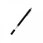 FONKEN 2 in 1 Stylus pen Universal Clip Capacitive Pencil Touch Screen Pie&scaron;imo ra&scaron;iklis, skirtas Android iPad iPhone Table juoda