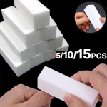 5/10/15 vnt Buferis Buffing Smėlio &scaron;lifavimo dildės Blokinės nagų poliravimo manikiūro priežiūros priemonės Baltos nagų dailės patarimai 5pcs