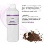 PHATOIL 1000ml/33.8fl.oz Kvapieji aliejai, skirti difuzoriui, žvakių gamybai, &bdquo;pasidaryk pats&ldquo; kvepalai, oro gaivikliai, idealiai tinka namų biuro automobiliui Coffee