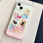 Juokingas ir kūrybi&scaron;kas maisto dėklas, skirtas iPhone 14 13 12 11 Promax Mini Plus Xr Xs Max 7 8 Se2022 mink&scaron;to silikono permatomas dangtelis For iPhone 14 Plus