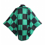 &bdquo;Demon Slayer Blade&ldquo; periferinis kimono Cape Cosplay kostiumas Anime dvimatis haori vasaros &scaron;auni striukė japoni&scaron;ko stiliaus apsiaustas drabužiai M