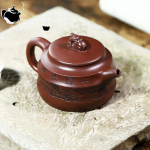 Kinų arbatinukų kolekcija Senas purpurinis molis Lipantis auk&scaron;tai ir Wangyuan Yixing Visi&scaron;kai rankų darbo purpurinio molio arbatinukas Gėrimas Pu'er 320ml China