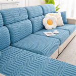 &bdquo;Viskas įskaičiuota&ldquo; Visą sezoną universalus nuo kačių įbrėžimų, aksominis sofos užvalkalas, pagalvėlės užvalkalas, sofos apsauga, namų dekoras pillow case 45*45cm tamsiai pilka spalva