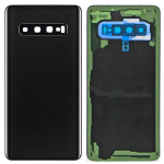 Galinio dangtelio stiklo pakaitinis korpuso durelės su rėmo objektyvu, skirtu Samsung Galaxy S10