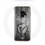 Coque Samsung Galaxy S9 slb benfica fond gris