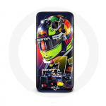 Coque pour Samsung Galaxy S6 edge Formule 1 Sergio P&eacute;rez Pilote automobile F1