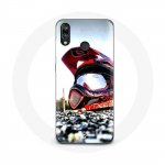 Coque pour Huawei P20 Lite Casque MotoCross