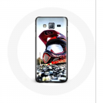 Coque pour Samsung Galaxy Grand Prime Casque MotoCross