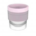 1vnt silikono ledo kubelių gaminimo rutulio formos forma Maisto klasės apvali ledo padėklo juosta Virtuvės priedai Ledo kubelių formavimo forma mėlyna