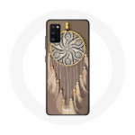 Coque pour Oppo A16 Attrape R&ecirc;ve marron Capteur de R&ecirc;ves