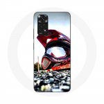 Coque pour Xiaomi Redmi Note 11S Casque MotoCross