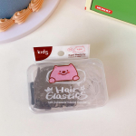 Miela &bdquo;Jelly Candy Color&ldquo; plaukų juosta vienkartinė mini elastinė guminė kūdikio galvos virvelė plaukų kaklarai&scaron;tis su dėžutės plaukų formavimo įrankiais