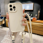 INS Mielas Kryžminis Dvigubos Virvelės Lę&scaron;io Apsauga Matinis Silikoninis Dėklas iPhone 15 14 13 12 11 Pro Max 14 15 Plus XS MAX XR X 8 7 Plus SE2 Dangtelis iPhone X/XS balta