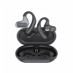 OWS Open Earless Long Life belaidės triuk&scaron;mą slopinančios sportinės oro laidumo Bluetooth ausinės juoda