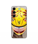 Coque - Ferrari - Hamilton 44 - Samsung Galaxy S25 Plus - Silicone - Souple juoda