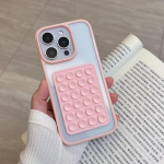 3D siurbtukas oro pagalvė telefono dėklas iPhone 16 15 14 13 12 11 Pro Max XR X XS 7 8 Plus skaidrus saldainių smūgiams atsparus buferio dangtelis iPhone 15 Pro Max