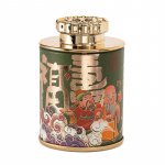 Mini Tu&scaron;čia Arbatos Skardinė Namų ūkio Žaliosios Juodosios Arbatos Sandarus Indelis Ne&scaron;iojama Kelioninė Maža Arbatos Pakavimo Dėžutė Popierinė Laikymo Skardinė žalia