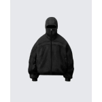 RogueWave Classic Balaclava Hoodie Vyrams Plautos Pilkos Spalvos Ninja Puloveris Hip Hopo Susiuvimas Y2k Vintažinis Žieminis Gatvės Drabužių Pora Vir&scaron;ūnių M black