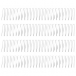 100 vnt. kra&scaron;tovaizdžio kuoliukų, cinkuoto plieno sodo kuoliukų, U formos smeigių geotekstilei, vejai, kiemui, kra&scaron;tovaizdžio audiniui, barjerui, drėkinimo vamzdžiams sidabras