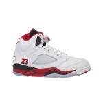 Air Jordan 5 Retro Fire Red 2025 Vyri&scaron;ki sportbačiai Balti Juodi HQ7978-101 42 white