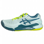 Asics Gel Resolution 9 Wide Soothing Sea Gris Blue Moteri&scaron;ki sportbačiai 1042A226-400 36