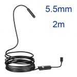 5,5 7 mm Android endoskopas 3 viename USB / mikro USB / C tipo borescope tikrinimo kamera, atspari vandeniui i&scaron;maniajam telefonui