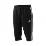 Adidas Climacool Tiro 19 3/4 pralaidžios orui, greitai džiūstančios, vėsios, patogios futbolo kelnės vyrams, juodos DZ8781 M