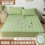 Neper&scaron;lampama lovos uždanga, viengulė paklodė, pralaidi orui čiužinio apsauga, neslystanti apsauga nuo dulkių pillowcase pair 48*74cm
