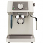 Machine &agrave; expresso - DELONGHI - STILOSA EC235.CR - Solo pompe - Bouilloire inox - Compatible ESE - Buse vapeur - Finition cr&egrave;me smėlis