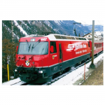 N mastelis KATO Glacier Express Alps Rinkinys Modelinis Geležinkelis KATO Nr. 10-2027 Papildomas (4 automobiliai)