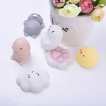 Super mielas baltas antspaudas Squishies Juokingi imitaciniai žaislai Vent Toys Dovana 1